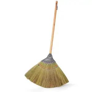 [생활] 원목 갈대비 SJ-1378 나무손잡이 갈대비