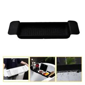 [생활] 길이조절 욕조용 선반 약556-788mm 타공 물빠짐