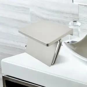 [생활] 무광 스텐레스 휴지걸이 선반형 스텐휴지걸이 AJR2200