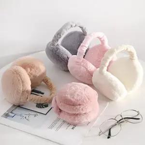 [신상오픈런]털귀마개 여성 동그라미 이어워머 겨울머리띠 (30089595)