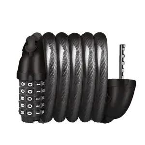 5자리케이블자물쇠 자전거자물쇠 와이어락 번호키잠금장치 튼튼한