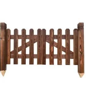 방부목 대문 펜스 담장 마당문 난간 파티션 나무 야외