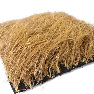 롤 볏짚 매트 인조 장식 밀짚 시공 오두막 셀프