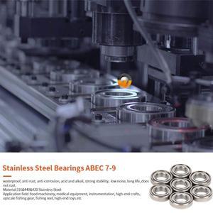 10피스 SMR95ZZ 5X9X3mm 베어링 ABEC-9 스테인레스 스틸 볼 SMR74ZZ SMR83ZZ