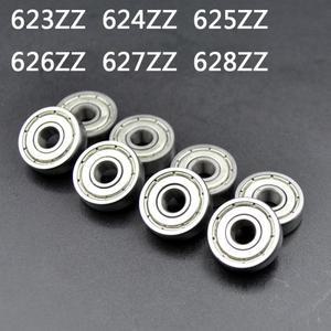10피스 볼 베어링 623ZZ 스케이트 보드 스쿠터 3D 프린터 용 깊은 홈 소형