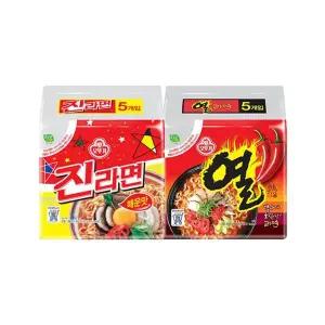 [오뚜기] 진라면 10봉 + 열라면 10봉/총20봉e[35772865]