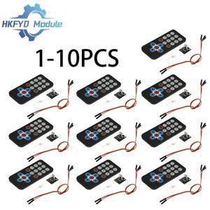 1-10PCS HX1838 적외선 IR 수신기 모듈 Arduino 라즈베리 파이 DIY 전자 프로젝트 용 무선 원격 제어 센서