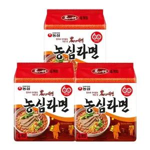 [NS홈쇼핑]농심라면 4입 x 3개/총12봉e[35772733]