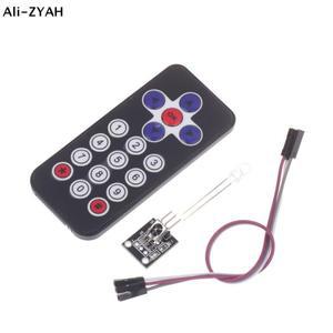 HX1838 적외선 IR 무선 원격 제어 모듈 키트 DIY Arduino 용 초박형 수신기