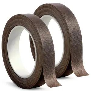 칼리오네 2롤 플로럴 테이프 1/2인치 브라운 플라워 꽃다발용 꽃다발 공예 프로젝트 준비 결혼 부케용 접착