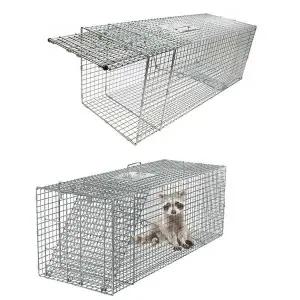 [콩심팥심]SPS 원터치 접이식 동물 안전 구조망 트랩 66cm 포획망 원터치