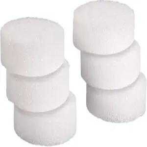 하이글로스 제품 폼 디스크 - 프로젝트용 공예 플랫 서클(XPS) 꽃꽂이 예술 및 케이크 더미 3 x .75 흰색