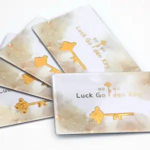 24K 순금 999 황금 열쇠 카드 0.5g