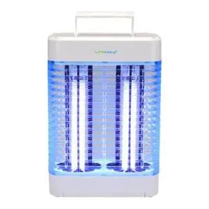 해충흡입팬 모기포충기 KC 저전력 버그킬러 블루라이트 전격 18W