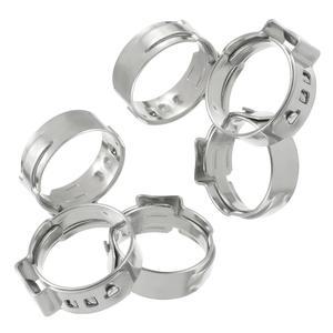 EPLZON 3CM 2인치 PEX 클램프 호환 싱글 스틸 스테인리스 연결과 파이프 100개 튜브 피팅 이어