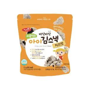 [베베스트]처음먹는 아이 김스낵 - 치즈 5개