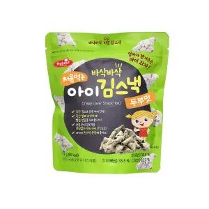 [베베스트]처음먹는 아이 김스낵 - 두부 5개