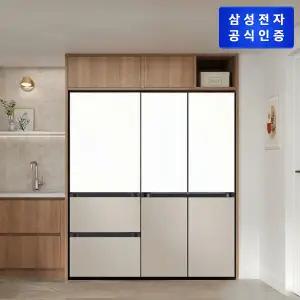 삼성 비스포크 AI 냉장고+김치냉장고 키친핏 RM70F64R1ZG+RQ33DB74C1AP