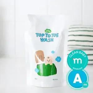 베이비스탠다드 탑투토워시 리필 450ml 아기 약산성 올인원 바디워시 바스앤샴푸