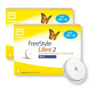[애보트] 프리스타일 리브레2 무채혈 연속혈당측정기 2개28일 혈당계