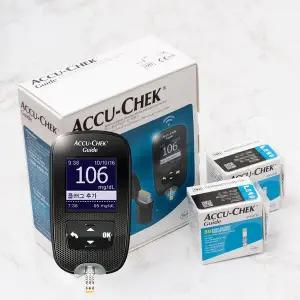 [로슈] 가이드 혈당측정기+시험지100+정품침110+솜100 혈당계