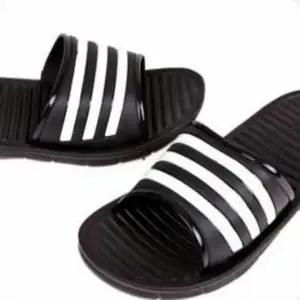 쿠션 슬리퍼 검정 280mm 실내화 베란다신발