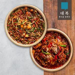 대복 맛있는 국내산 수제 달래장1팩+꼬막무침1팩