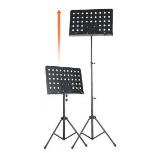 전문가용 고급형 보면대 악보 최150cm 지지 받침 거치 서류 독서 스탠드 접이식 지휘자 휴용 연주용품