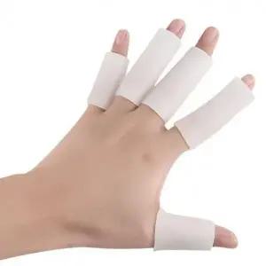 손가락 보호 실리콘 커버 5p세트(오픈형) (화이트)