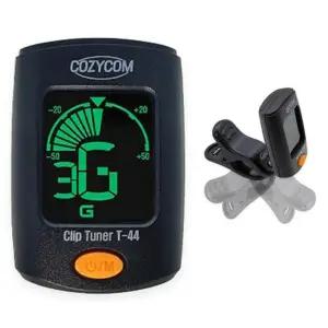 미니 기타 클립 튜너 OOAF392 Black 튜닝 크립