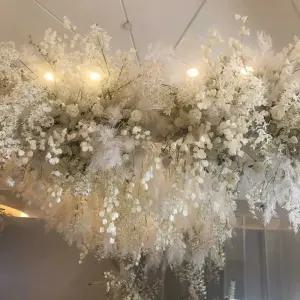 조화 소품 대형 꽃 웨딩 인조 꽃다발 나뭇잎 가짜