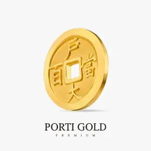 갤러리아 [뽀르띠] 순금 24K 1g 상평통보 엽전 골드바