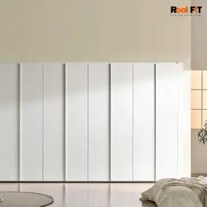 무몰딩 화이트스톤 여닫이 붙박이장_240cm 8자)