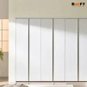 무몰딩 화이트매트 여닫이 붙박이장_300cm 10자)