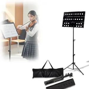 접이식 악보 보면대 휴대용 악기 연주 지휘자 받침대 학교 학원 공연장 바이올린 기타 거치대 스탠드용 악
