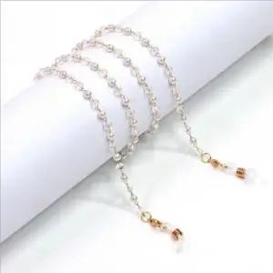 ( )진주 크리스탈 비즈 고급 마스크걸이 마스크스트랩 안경줄