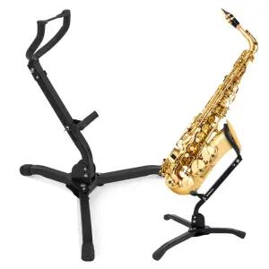 색소폰 거치대 간편 접이식 알토 테너 악기 스탠드 받침대 용품 기타