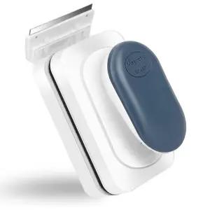 유리창스크레퍼 수조 손안넣는 청소도구수족관기 어항물갈이 용품 세트 박테리아 청소기 어항기