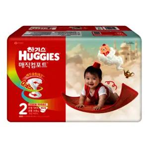 하기스 매직컴포트 2단계 공용 소형 54매