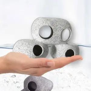 물고기산란처 수조 신축 은신먹이급여기 자동여기 어항꾸미기 왼쪽용 가제 스폰지밥캐릭터 화산석 산호초