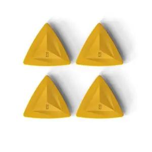 Iat264 (4개) HoneyYellow 0.8mm 기타피크 악기소품어쿠스틱 통피크 일렉 용품 액세사리