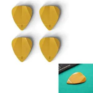 (4개) 기타피크 Iat259 0.75mm HoneyYellow 일렉피크 어쿠스틱 악기소품 액세사리 통피크 용품 일렉
