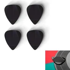 Iat258 (4개) 기타피크 GraphiteBlack 0.75mm일렉 일렉 악기소품 어쿠스틱 통피크 용품 액세사리