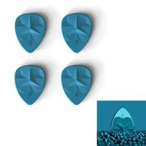 기타피크 (4개) Water-Blue 1mm Iat240 일렉피크 어쿠스틱 액세사리 일렉 통피크 악기소품 용품