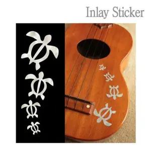 Honu 악기스티커 Family-WP Ukul 소품장식 데코 꾸밈 기타