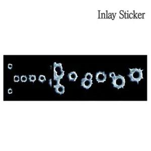 Contemporary Bullet 악기스티커 Holes 소품장식 데코 꾸밈 기타