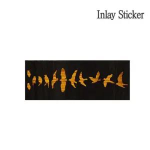 악기스티커 Birds Tabacco Burst 스틱커장식 데코 꾸밈 기타 소품