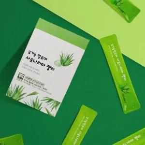 곤약젤리 알로에 사포나리아 젤리스틱 30포(1박스)