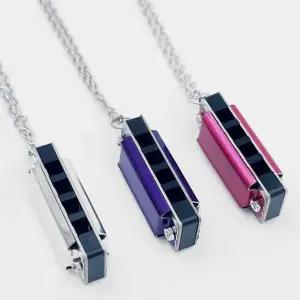 티니 하모니카 목걸이 1타 12개입악기 연주