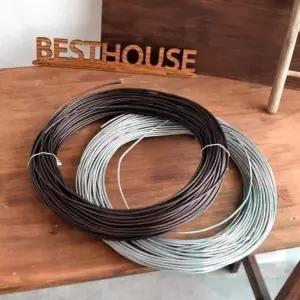 위랜드 분재와이어 철사 1롤 1KG 플라워공예 꽃꽂이 꽃다발 꽃장식 꽃철사